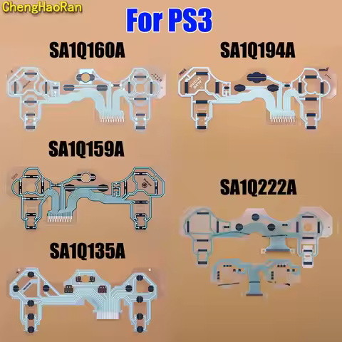 1/5/10pcs Vibration Conductive Film For PS3 SA1Q135A SA1Q160A SA1Q159A SA1Q194A SA1Q222A Controller 