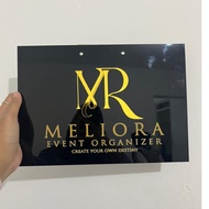 Custom Acrylic MC Board Cue Card - MC branding