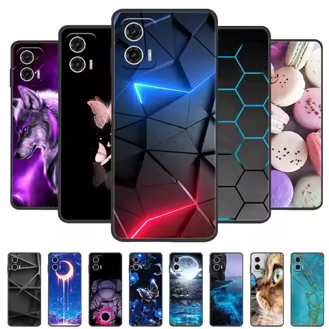 For Motorola Moto G73 5G Case Wolf Lion Soft Silicone Phone Cases for Moto G73 5G Covers Back Coque