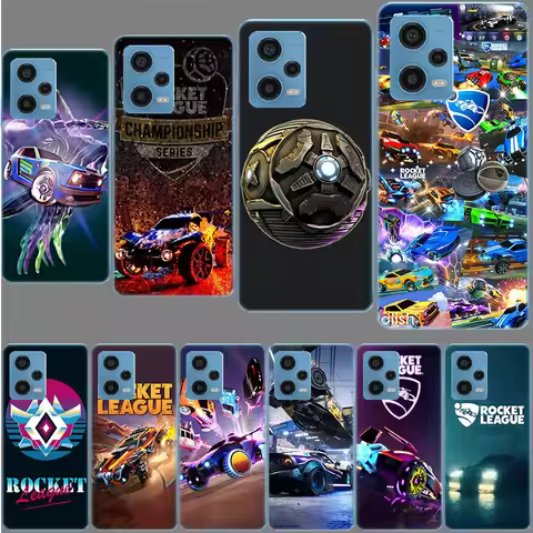 R-Rocket L-League Game Phone Case For Redmi Note 13 12 14 15 Pro Plus 13R 11 11T 11E 11S 10 Pro 10S 
