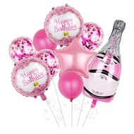9 PCS HAPPY BIRTHDAY balloon decoration