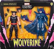 查克收藏+預購 美版 孩之寶 漫威Marvel Legends 羅根金鋼狼 靈蝶Psylocke 雙人包