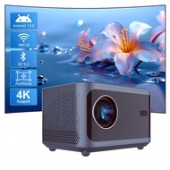 JY540 4K projector auto focus and keystone correction supports WiFi6 and Bluetooth5.2 built-in multi