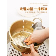 Household Small Saucepan Instant Noodle Bowl Pot Cooking Noodle Pot Yellow an Aluminum Pot Instant Hot Xin Ramen Pot Sou