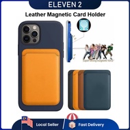 eleven2 Premium Leather Magnetic Card Holder Card Wallet For iPhone 15 14 13 12 11 Pro Max