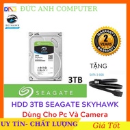 Hdd SEAGATE 3TB Skyhawk - Used For PC And CAMERA