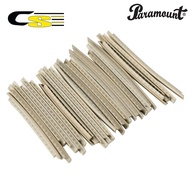 Paramount DSW-27H Bass Guitar Fret Width 2.7 Mm Height 1.4 Mm. Silver/1 Pack There Are 24 Pieces.