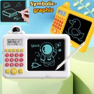 Lcd Writing Tablet Symbolic-graphic Math Digital Calculator with Drawing Board Toy for Kids