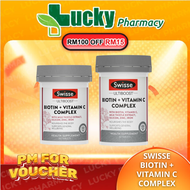Swisse Biotin + Vitamin C Complex 30S/60S - Biotin Vitamin C Milk Thistle Extract