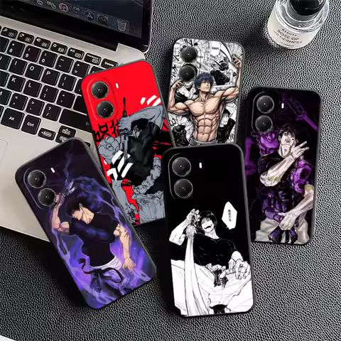 Anime Fushiguro Toji JUJUSU Soft Phone Case for Xiaomi Poco X7 X8 Pro Max X5 X6 X3 F8 F7 Ultra M8 M7