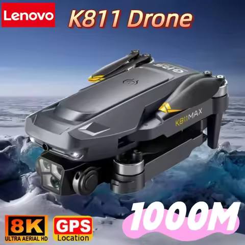 Lenovo K811 MAX Drone GPS Return 8K HD Dual Camera 5G Intelligent Obstacle Avoidance Quad Axis Brush