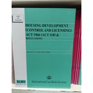 Housing Development (Control and Licensing) Act 1966 (Act 118) & Regulations [As At 20th January 202