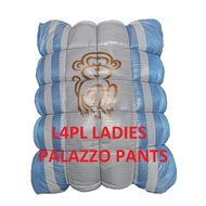 BALE L4PL LADIES PALAZZO PANTS MONKEY 100KG (JAPAN)