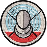 Fencing Patch Embroidered Iron on Patches for Clothes Backpacks Bags Jeans Jackets Size 3" ID45095