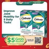 [2 Pack] CALTRATE Joint Health UCII Collagen Supplement, Reduce Joint Discomfort, 2X More Effective 