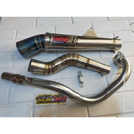 ♞DAENG SAI4 OPEN PIPE WITH SILENCER RS150