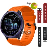 Garmin Forerunner 970 570 Strap Silicone Band For Garmin Forerunner 970 Smart Watch Screen Protector