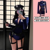 เซ็กซี่ ตํารวจหญิงคอสเพลย์ Night Queen ชุด Pure Desire Flight Attendant ชุดสูท Instructor ชุดนักบิน
