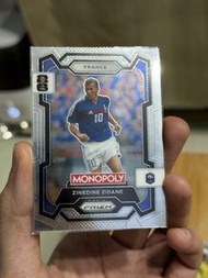 Panini Prizm Monopoly World Cup 2026 Zinedine 斯丹 頭鎚 足球卡