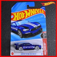 Hotwheels Custom 18 Ford Mustang GT Metalflake Blue Hotwheels Mustang Series Mustang Shelby GT500 Ho
