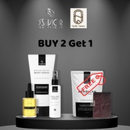 QEILA - DSAVIOR COMBO PACKAGE | BRIGHTENING BODY SERUM | PEELING SPRAY | BODY OIL