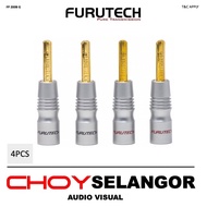 Furutech FP 200B G Banana Connectors Set of 4