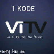 ☌➜✥ Kode ViTV 6 bulan