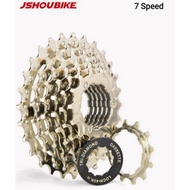 JSHOU 7 Speed Freehub Cassette 12-28T