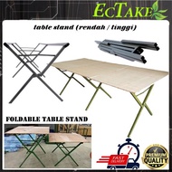 [ECTAKE] PASAR MALAM TABLE STAND / KAKI BESI MEJA FOLDABLE TABLE STAND (RENDAH / TINGGI) - without plywood Besi Kaki