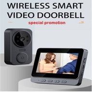 Wireless Doorbell Household Video Doorbell Camera Infrared Night Version Two-Way Speaking Video