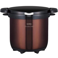 全新現貨🐰🐰Thermos 膳魔師 - Shuttle Chef 4.5公升 真空燜燒鍋/真空煲 KBG-4500 啡色/不鏽鋼色