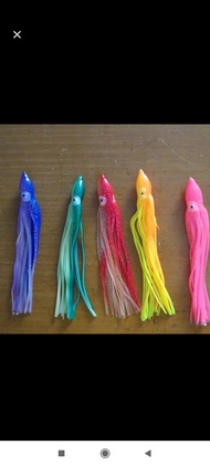 Umpan Cumi Karet 18cm