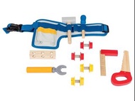 荷蘭Playtive 小木匠拆裝維修木製玩具工具包