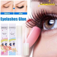 CAMELLI5Q Beauty Glue, Quick Dry 3ml False Eyelash Glue, Fashion Long Lasting Transparent Waterproof