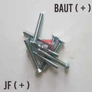 JF SCREWDRIVER PLUS BOLT 10 JP M6 BOLT/ BOLT + M6
