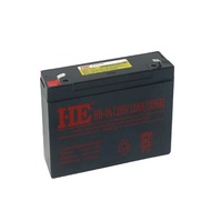 HE Battery Rechargeable Lead Acid 6V 1.3AH 3.2AH 4.5AH 12AH