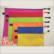 [12Pcs]  A4 / A5 / A6 Size Waterproof Zip Bag Zip File Document Bag File Folder School Office Suppli