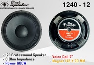 SPEAKER BLACK SPIDER BS 1240-12