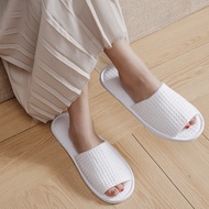 1 PAIR Simple Unisex Solid Color Slippers Hotel Travel Spa Portable Men Slippers Disposable Home Guest Indoor Cloth Men Slipper