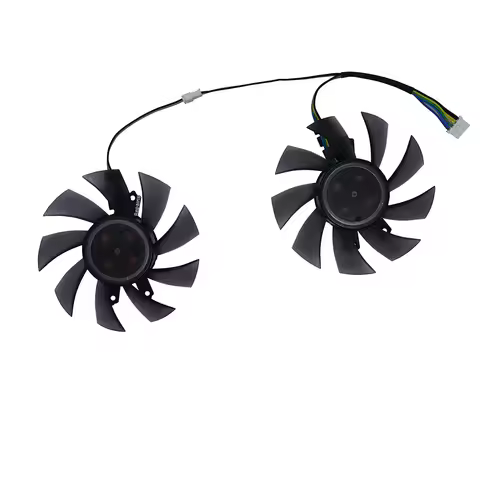 Video Card Fan,GPU VGA Cooler,2Pcs/Set,75mm FD8015H12S,For GALAX GTX 1650 EX GTX 1630 Snapdragon,GTX