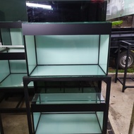 Aquarium kaca ukuran 80x40x50 &amp; 80x40x40 full8mm 2 susun