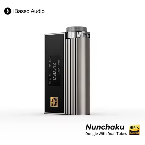 iBasso Jr.Electronic Tube Amplifier Nunchaku Dongle Cap Dual Stick Decoding Amplifier HIFI Phone Fev