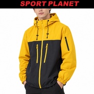 Sport Planet Unisex Two-Tone Hooded Outdoor Windbreaker Jacket (WINDPROOF 1188-OR) Sport Planet 29-2