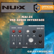 Nux NAI-24 2 Channel 4 Output Portable USB Audio Interface ( NAI24 / NAI24 )