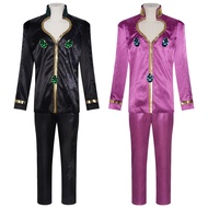 JoJo'S Bizarre Adventure  Golden Wind Cos Giorno Giovanna Cosplay Complete Set Of Costumes For Anime
