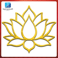 Acrylic Mural Stickers Lotus Mirror Wall for Walls Decorations Bedroom  kgirgmall