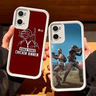 White Case for OPPO A57 A76 A57s A77s A57e A96 A77 A36 S44 PUBG Game