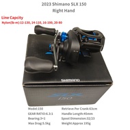 REGJU 2023 SHIMANO SLX A 150 151 150HG 150XG 151HG 151XG อัตราส่วนเกียร์น้ำเค็มโปรไฟล์ต่ำ Magnumlite