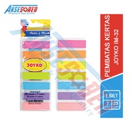Pembatas Kertas Joyko [IM-32] / Penanda Buku / Pembatas Halaman / Stiker Pembatas Plastik / Penanda 
