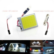 PUTIH Led plasma Cabin Lights / super Bright White Car Ceiling Lights 24 led cob